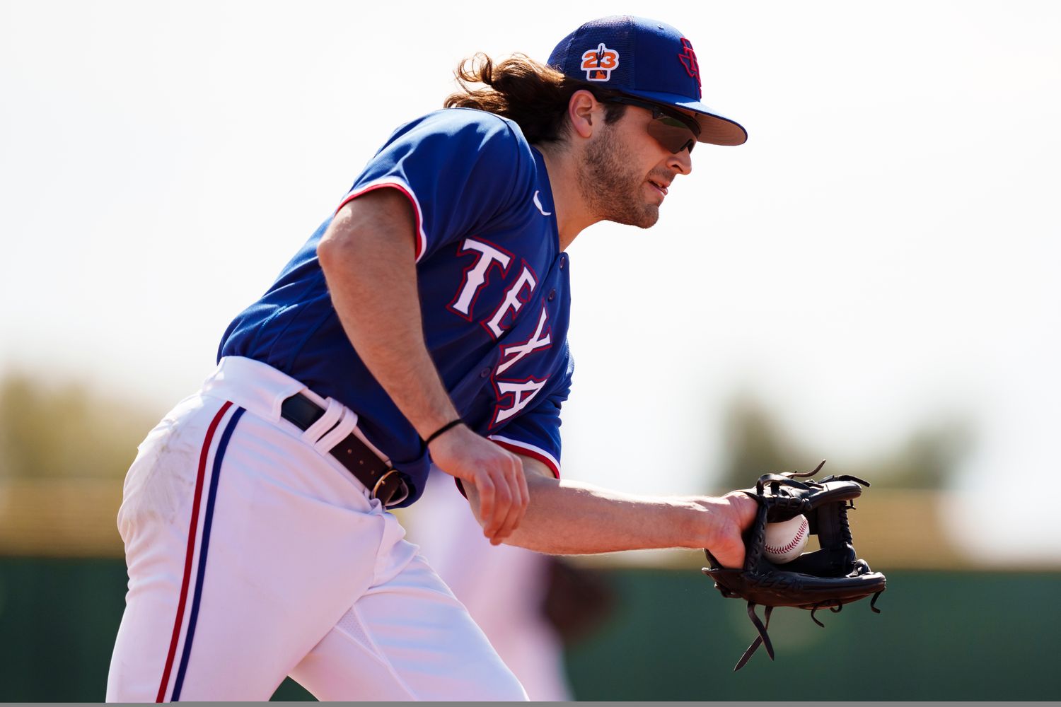 Texas Rangers infielder Josh Smith. (Photo by Texas Rangers)